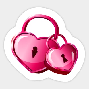 Love hearts Sticker